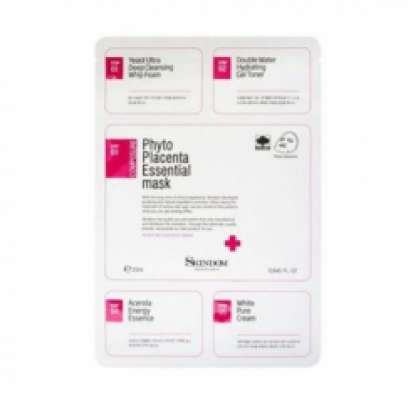 5 Step Sheet Mask (Whitening) Skindom - Mặt nạ 5 bước