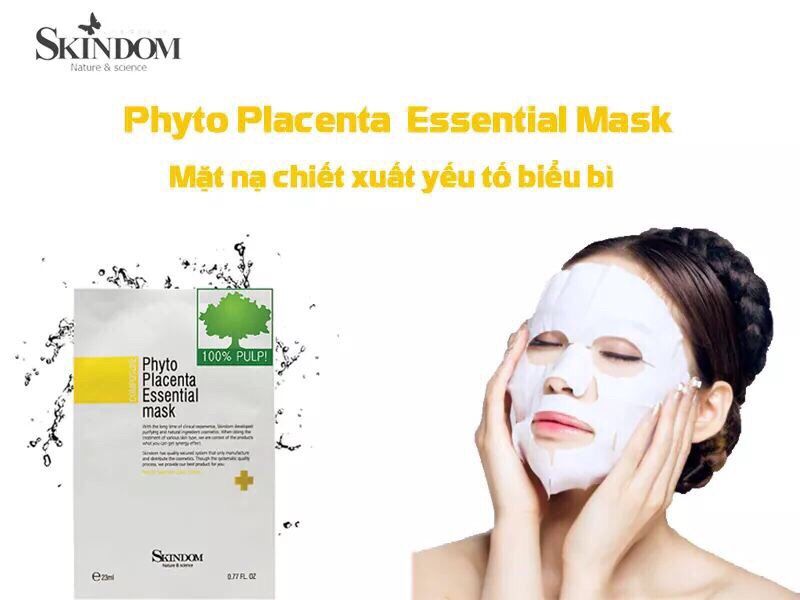 Phyto Placenta Esential mask - Mặt nạ chiết xuất nhau thai