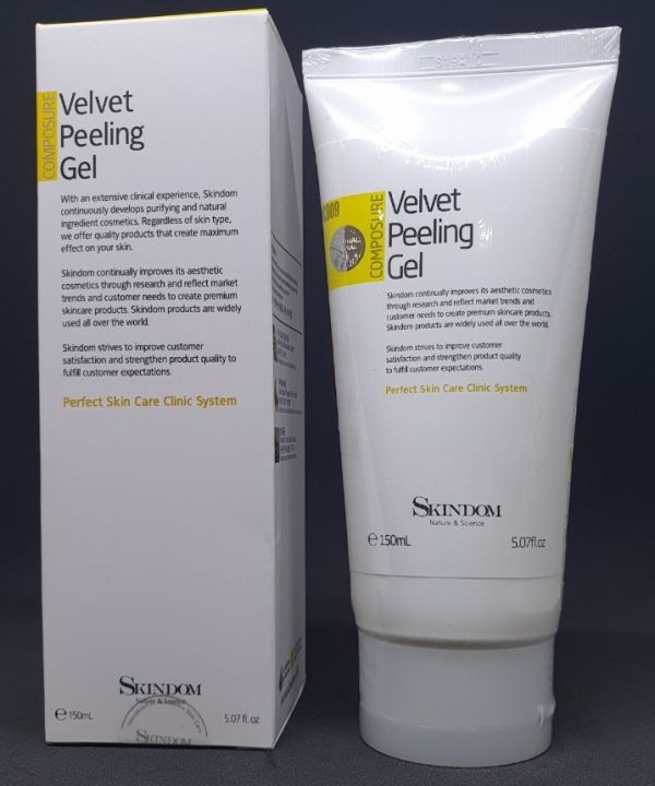 Velvet Peeling Gel Skindom 150ml - tẩy da chết