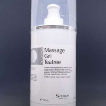Massage Gel Teatree Skindom 500ml - Kem massage dạng gel chiết xuất từ cây trà