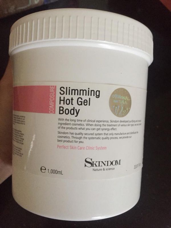 Slimming Hot Gel Body - Gel nóng giảm béo toàn thân